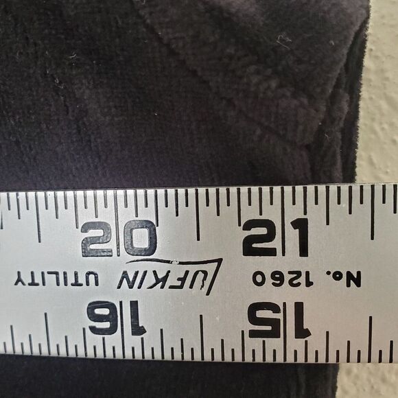 Velvet Jacket Full Zip Bull Embroidery Black No Size Tag Or Brand Stylish Unique - Picture 11 of 13